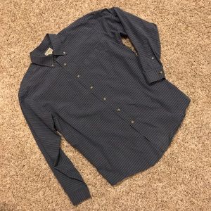 L.L. Bean Men’s Plaid Button Down Shirt Size M